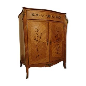 Louis XV style TV-Hi-Fi rosewood furniture