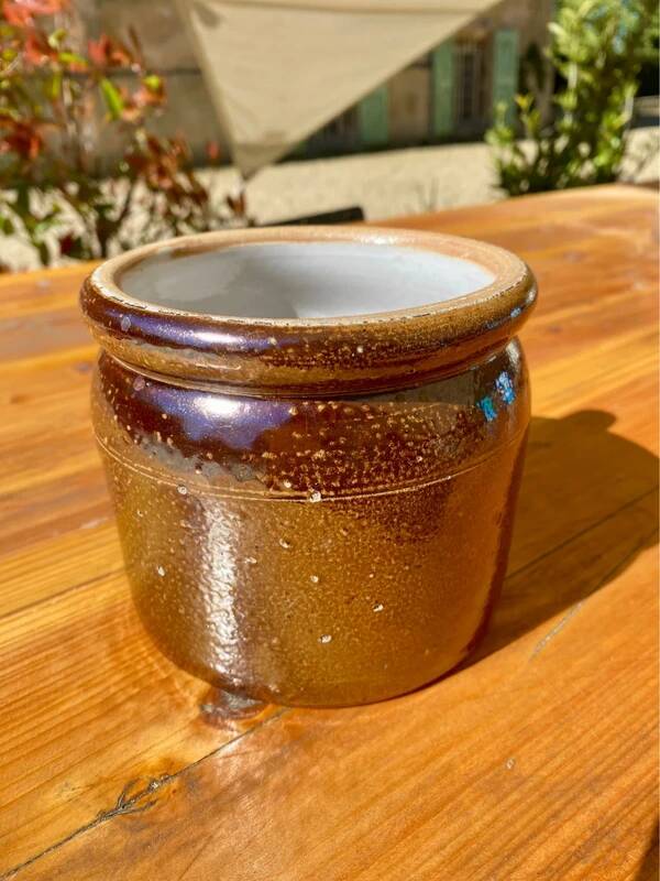 Pot à graisse ancien