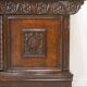 Brown oak sideboard, 1890s