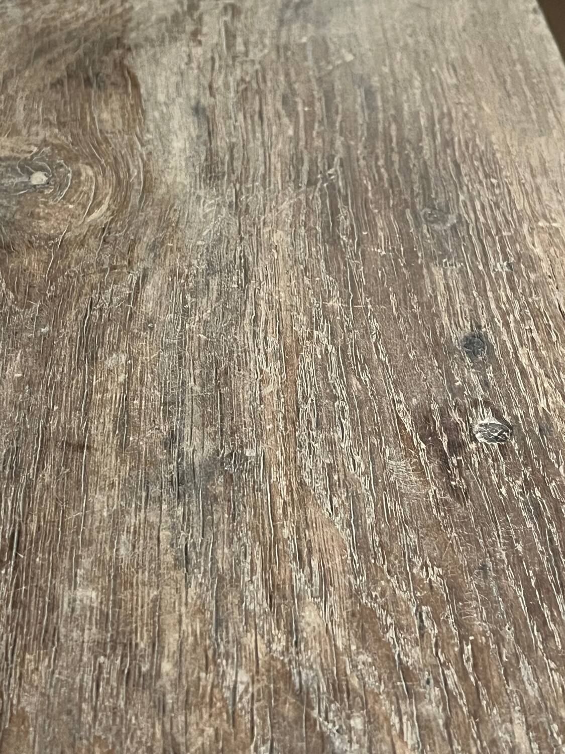 Oak farmhouse table