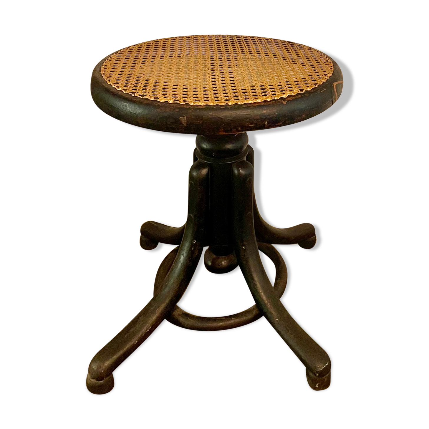 Thonet screw piano stool