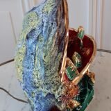 Shell lamp oysters Vallauris 70s