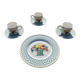Villeroy and Boch Basket coffee cup set