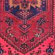 Carpet vintage Persian Hamadan done hand 110 X 210 CM