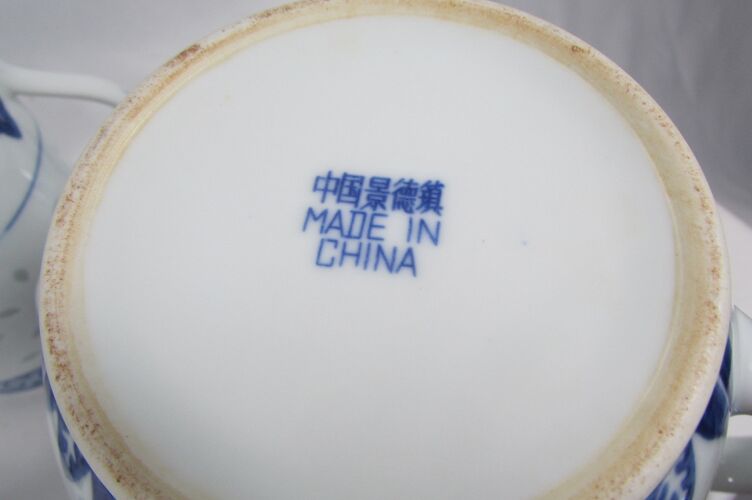 Service à thé et infusion porcelaine chinoise