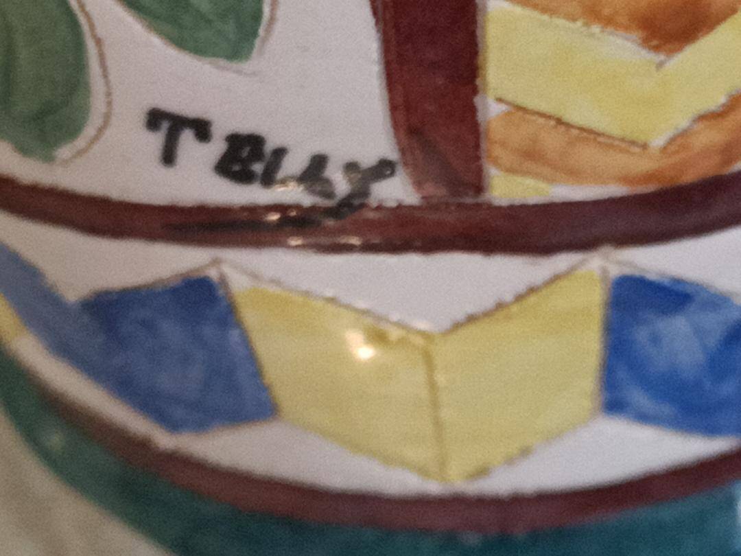 Pair of Vallauris style vases