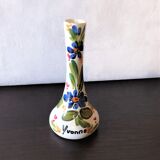 Handmade soliflore vase Saint Alban France