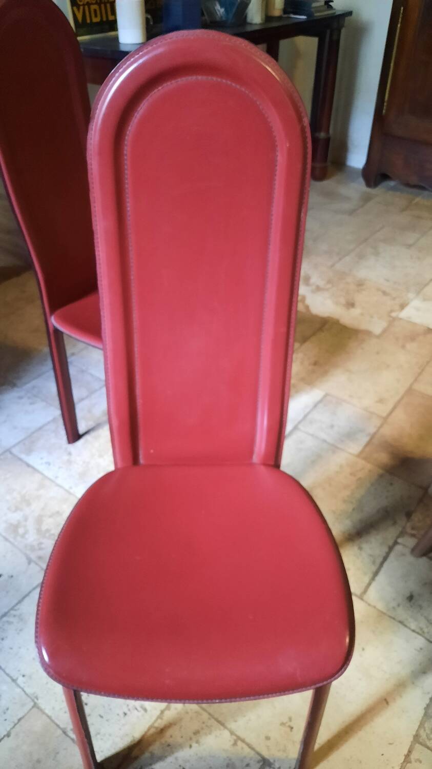 4 Roche Bobois chairs