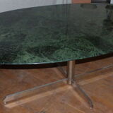 Oval table marble top Roche Bobois