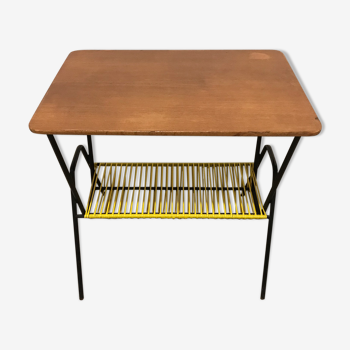 Platinum table range vinyl scoubidou vintage yellow