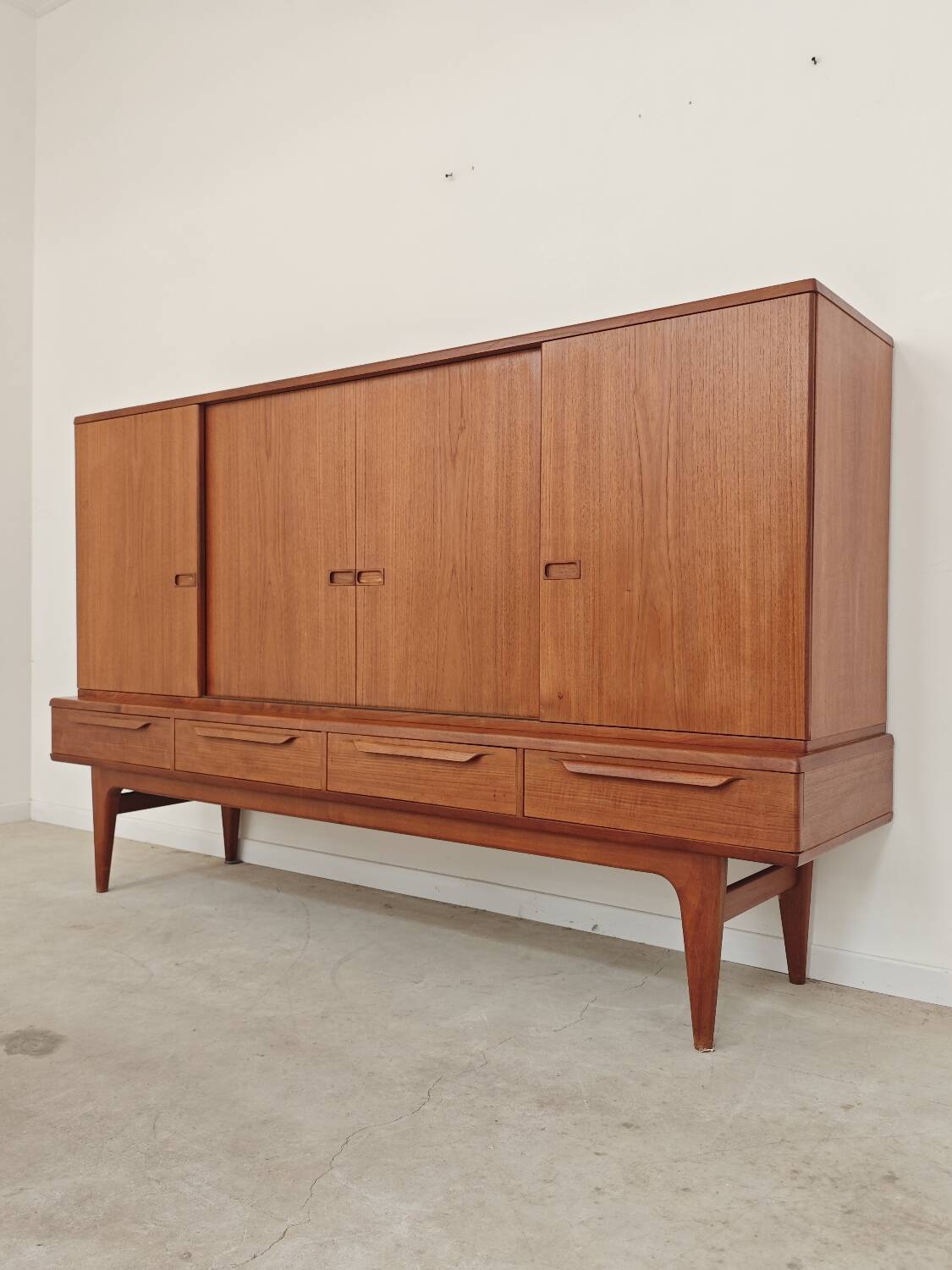 High enfilade by Johannes Andersen by Bordum & Nielsen, Samcom teak