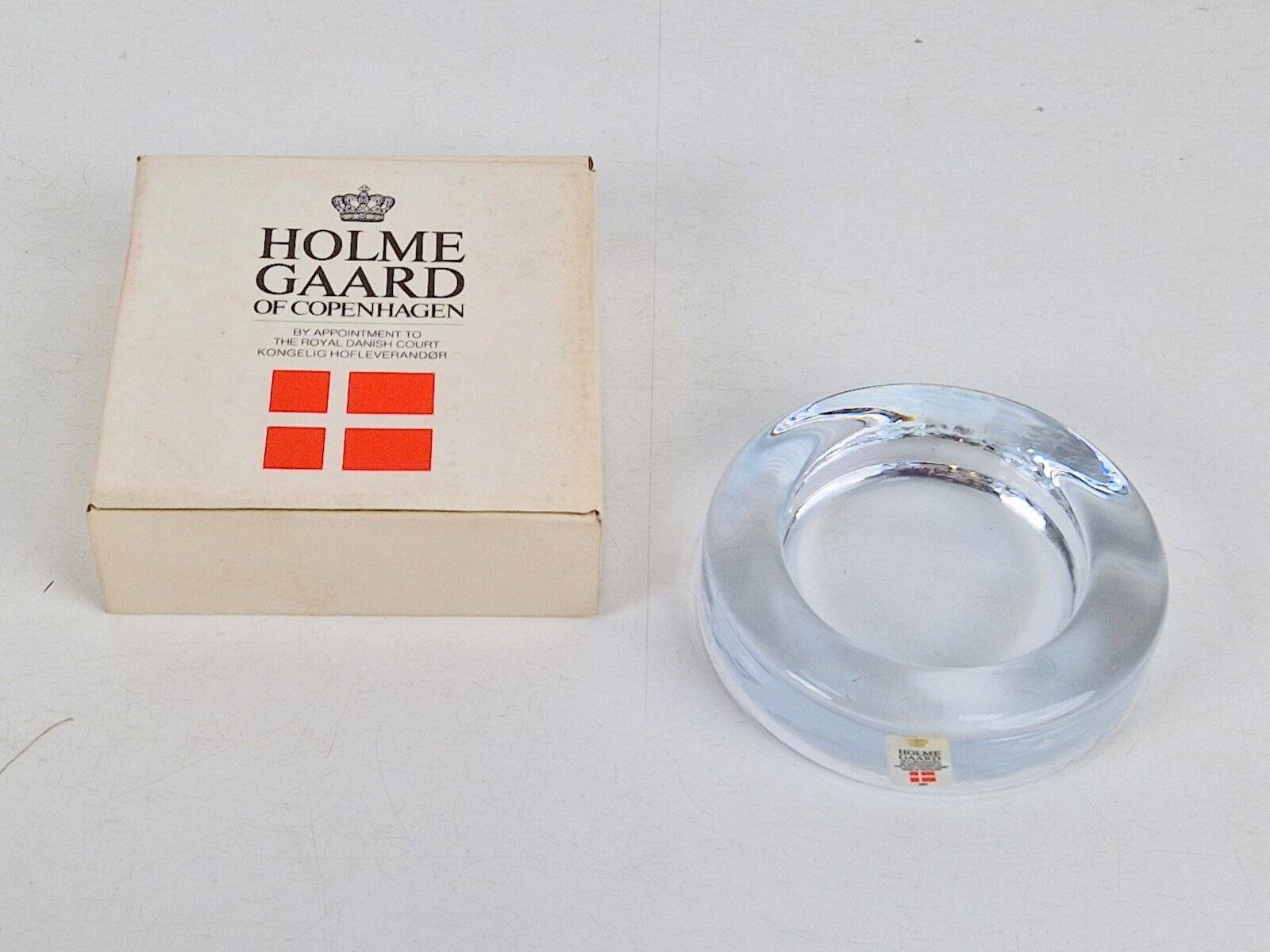 Vintage Ashtray by Torben Jørgensen for Holmegaard, 1980s