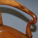 Victorian Howard & Son walnut office chair with stamp.