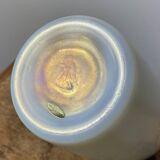 Iridescent glass vase