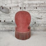 Pink toad armchair
