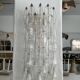 Pair of vintage Italian wall lights from the 60s by designer Carlo Scarpa.