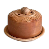ART NOUVEAU Terracotta BUTTER DISH