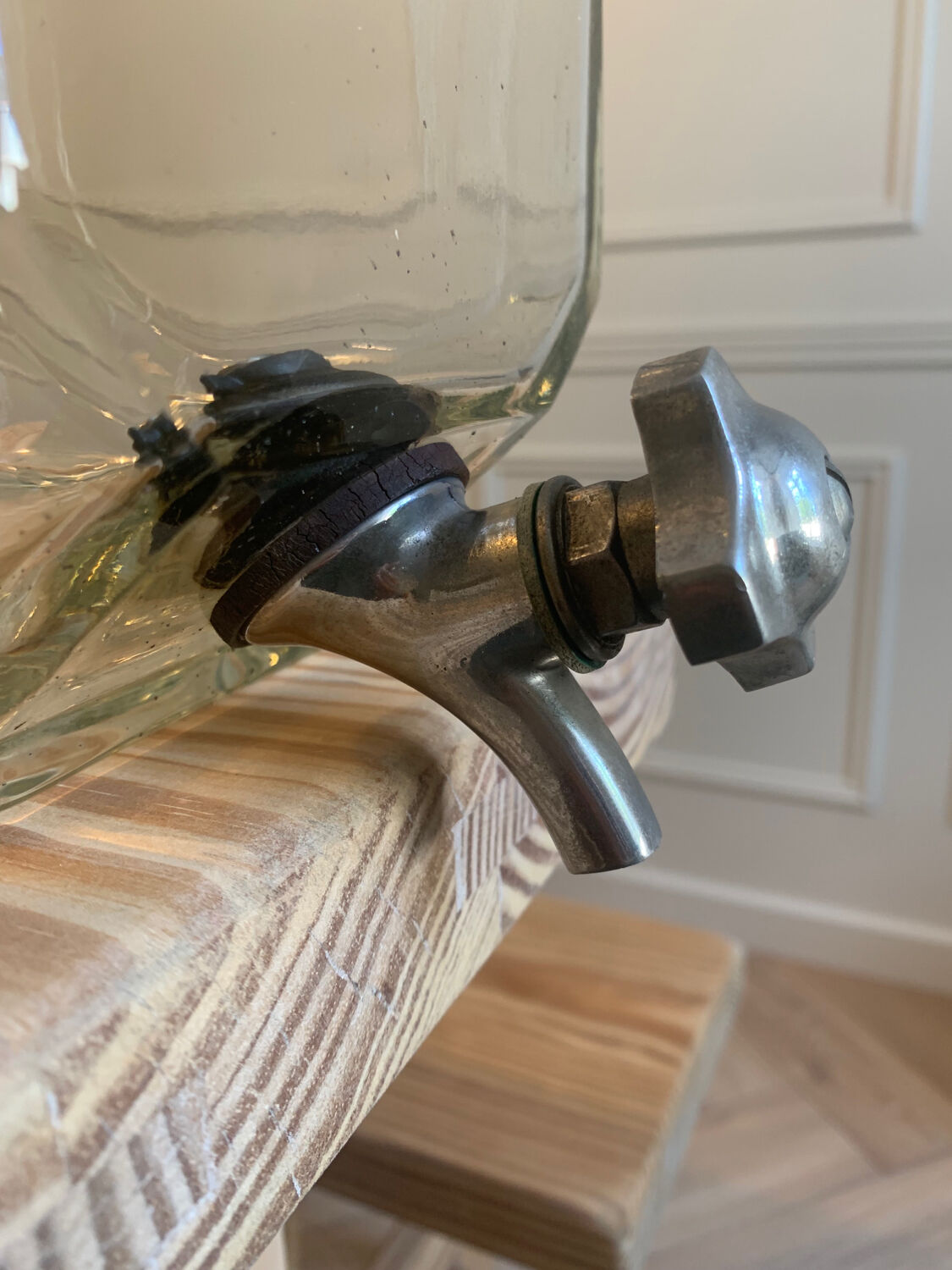 Vintage glass jar 7L