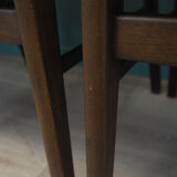 Ensemble de six chaises en hêtre, design danois, années 60, production: Danemark