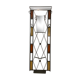 Wrought iron coat rack