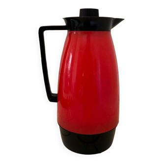Vintage red thermos