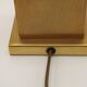 Vintage French floor lamp from the 1970s in brass and metal, Maison Jansen style.