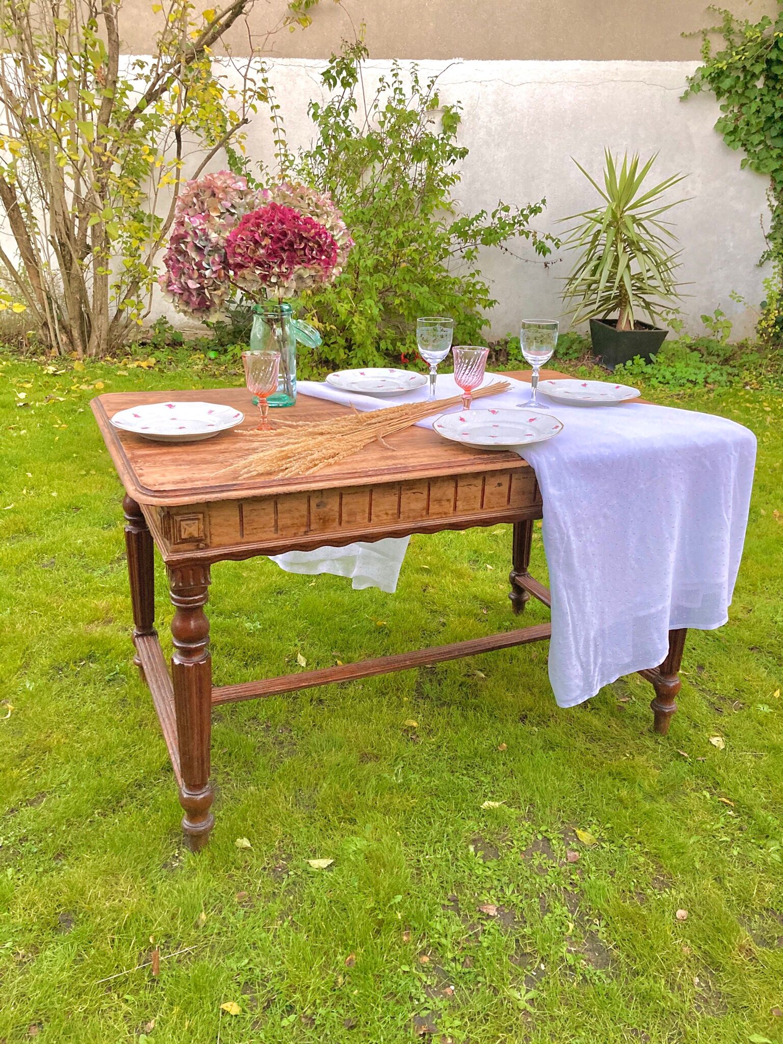 Farm or drapery table 120cm