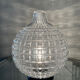 Lampe vintage des années 70 en verre moulé
