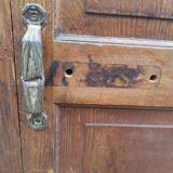 Vintage wooden wooden cabinet 1 door