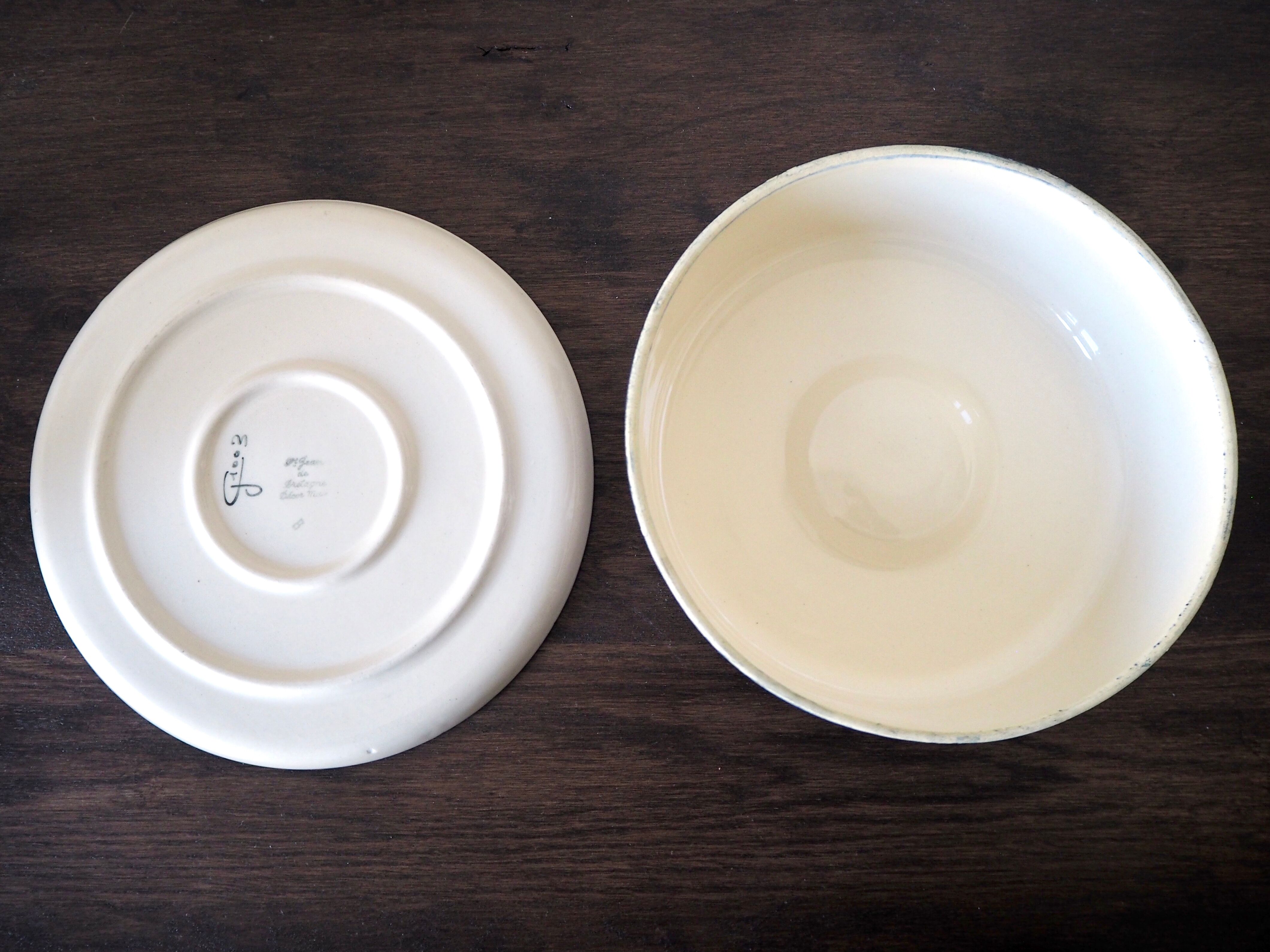 Breton covered dish St Jean de Bretagne