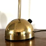 Vintage brass adjustable desk lamp