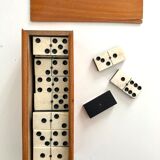 Dominos anciens bois corne