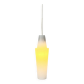 Ensemble de 2 calices en verre opalin du milieu du siècle, 1960
