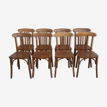 Set of 8 bistro chairs Luterma 40's