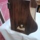 Vintage pine wall shelf