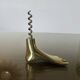 Carl Aubock, signed, necessary bar in gilded brass, Austria, 1950