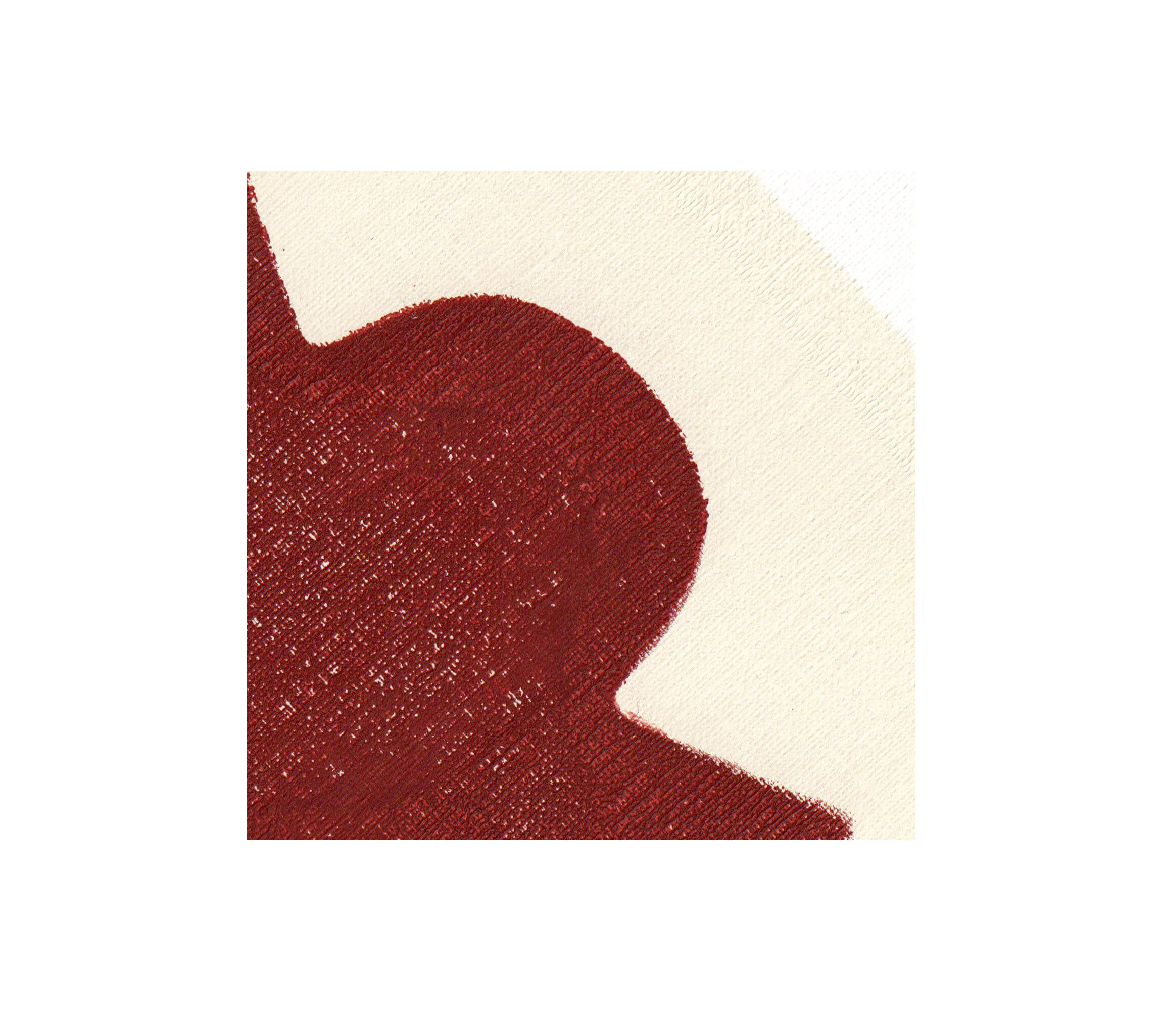 Duo of paints - Clio and Maori - dark terracotta - signed Eawy