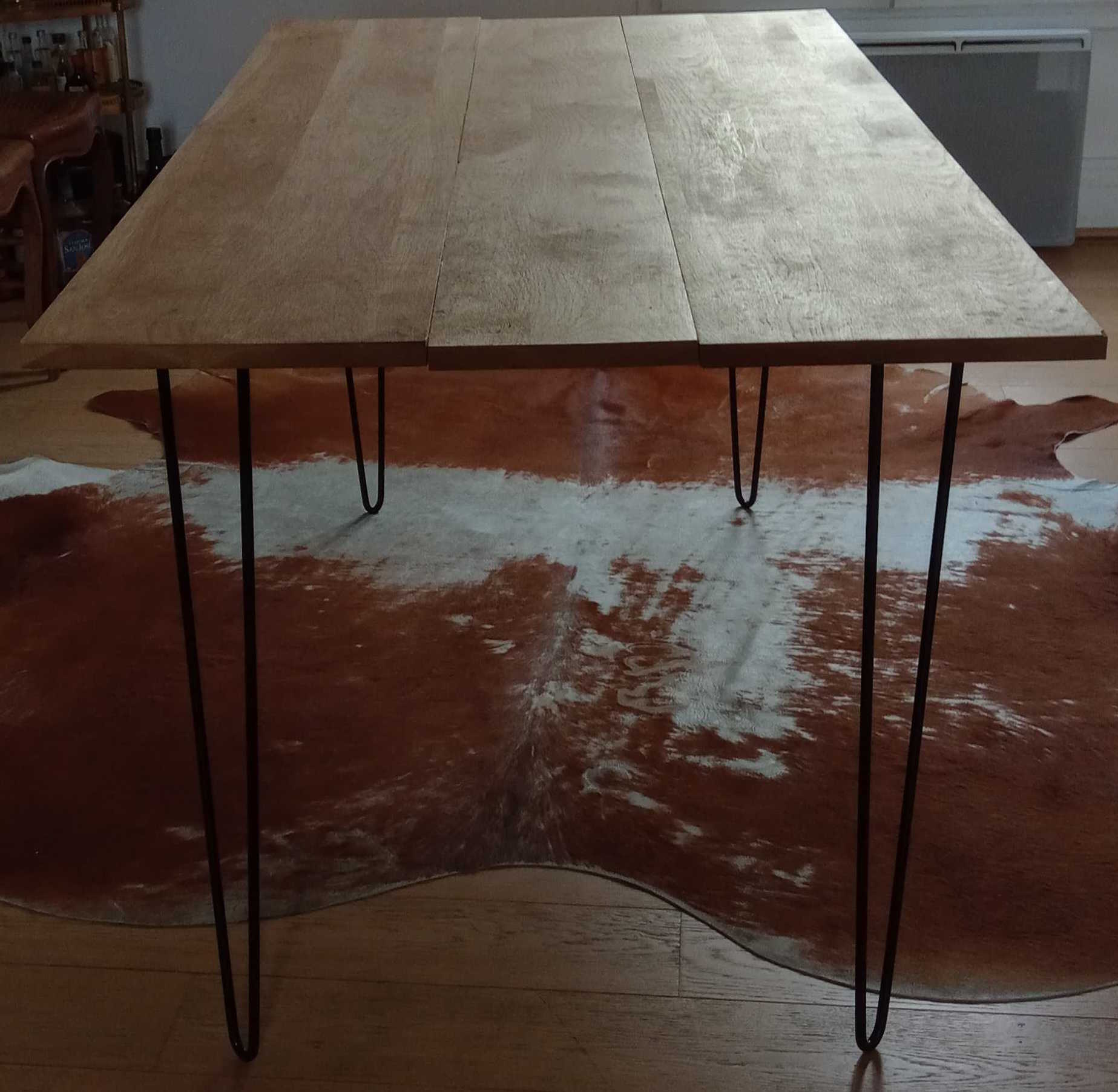 Scandinavian oak table