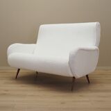 White sofa, Italian design, 1970s, production: Italy