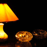 Danish porcelain lamp