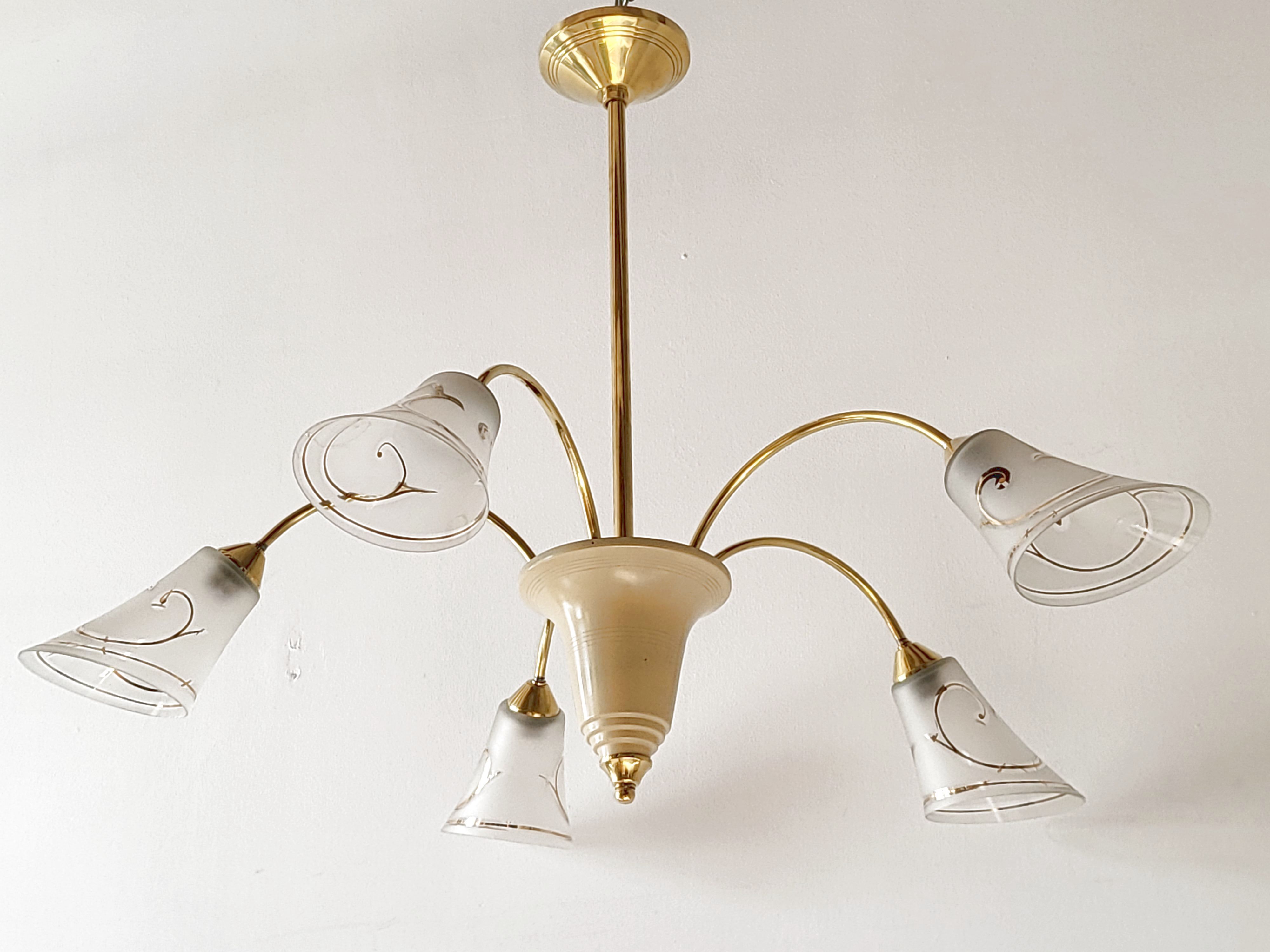 Vintage chandelier 1950