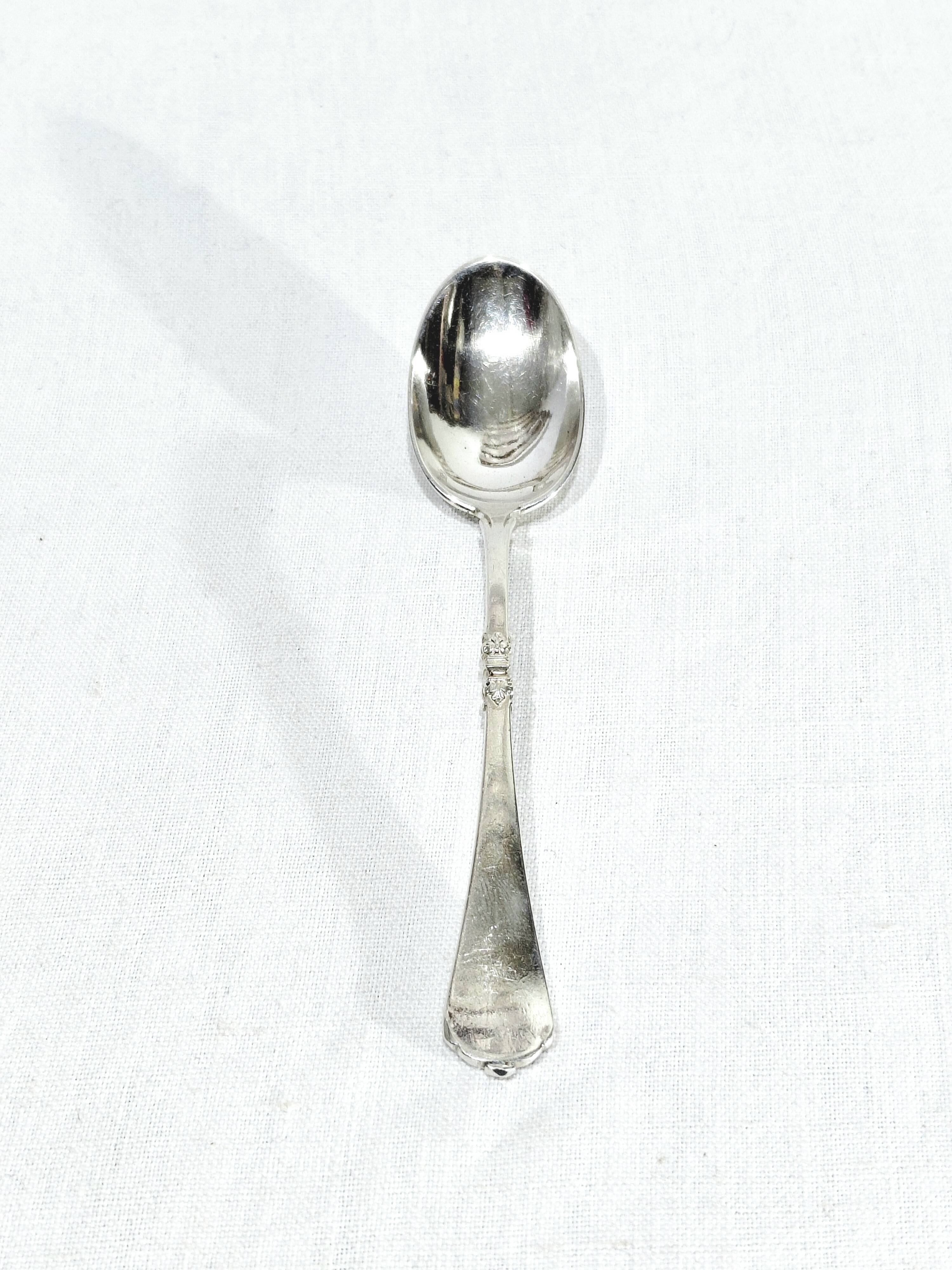 Cardeilhac - 6 teaspoons in solid silver