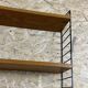 60s-70s Oak String Shelf Module by Kajsa & Nils “Nisse” Strinning Sweden