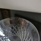 12 coupes cristal gravé vintage