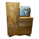 Vintage asymmetrical wardrobe