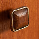 Retro Teak 1960s Homeworthy Chest Of Drawers TV Cabinet Sideboard