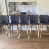 Stools lily counter stool oak b vincent sheppard