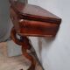 Console restauration en acajou