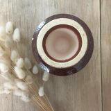 Glazed ceramic stand cup