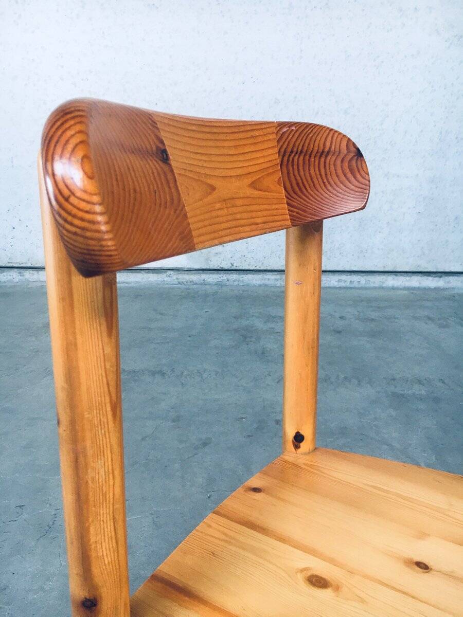 Danish Pine Chairs, 1975, Set of 4